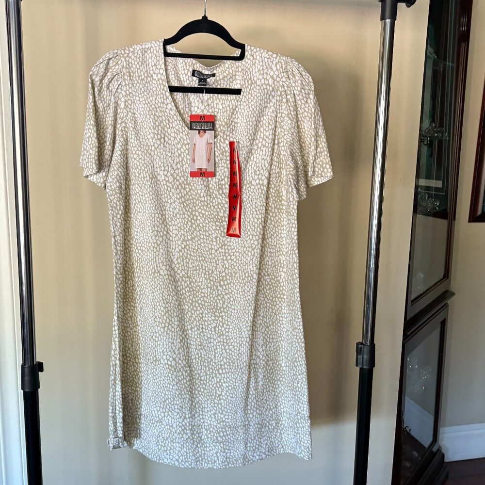 Nicole Miller Linen Blend Dress
